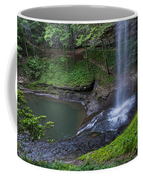 Piney Falls Coffee Mug featuring the photograph Upper Piney Falls 15 by Phil Perkins