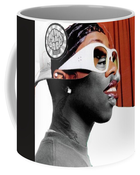 Hiphop Coffee Mug featuring the digital art VA Finest by Corey Wynn