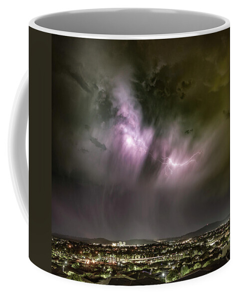 Storm Coffee Mug featuring the photograph Valkyrie by Ari Rex