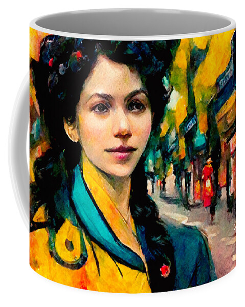 Vincent Van Gogh Coffee Mug featuring the digital art Van Gogh #11 by Craig Boehman