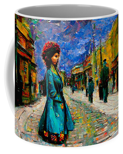 Vincent Van Gogh Coffee Mug featuring the digital art Van Gogh #8 by Craig Boehman