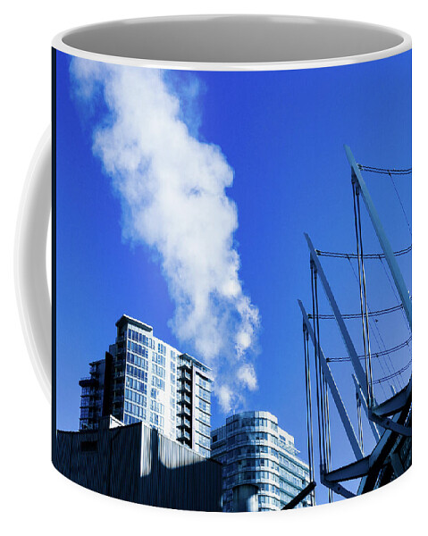 Vancouver Canada Coffee Mug featuring the photograph Vancouver British Columbia Canada Cityscape 4957 by Amyn Nasser