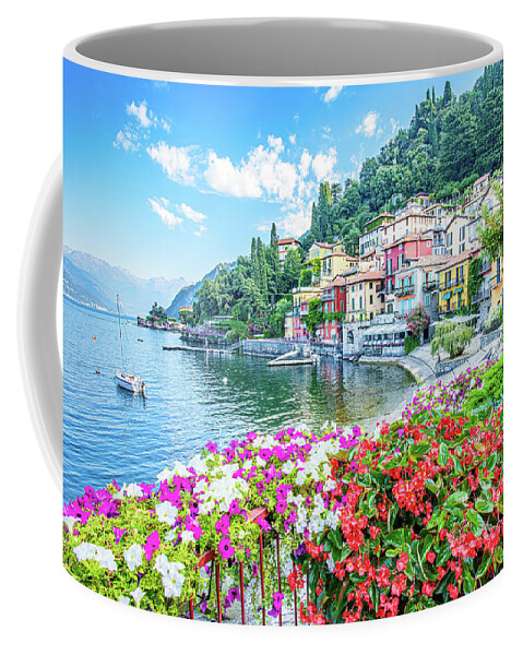 Italy Photography Coffee Mug featuring the photograph Varenna by Marla Brown