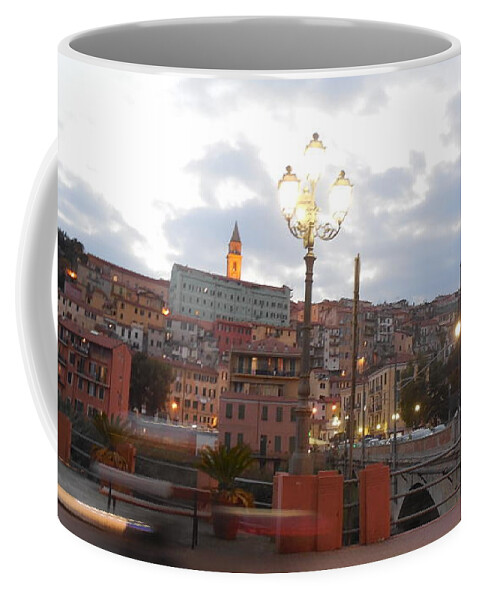 Ventimiglia Coffee Mug featuring the photograph Ventimiglia in Motion by Aisha Isabelle