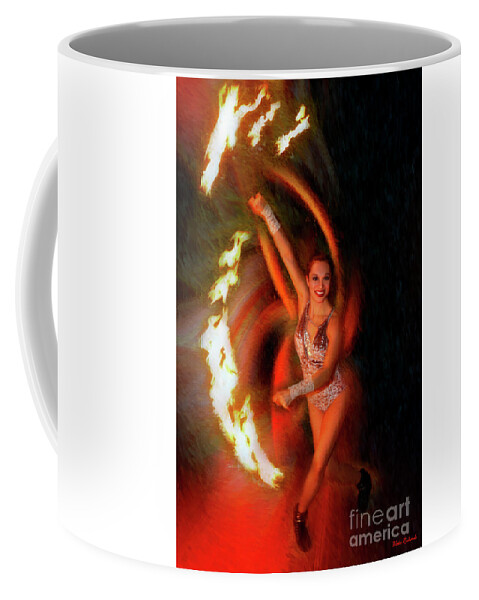 Venus Delmar Coffee Mug featuring the photograph Venus DelMar Flame On by Blake Richards