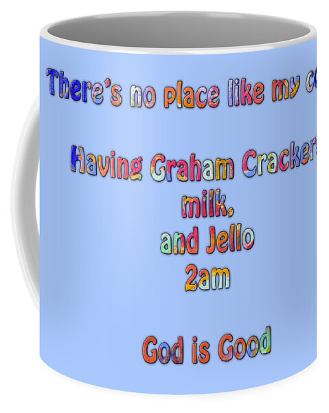 Graham Crackers Coffee Mug featuring the painting Vic by Corinne Carroll