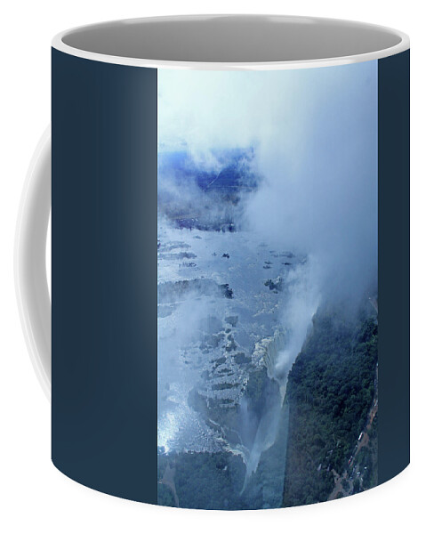 Victoria Falls Coffee Mug featuring the photograph Victoria Falls - 4 by Richard Krebs