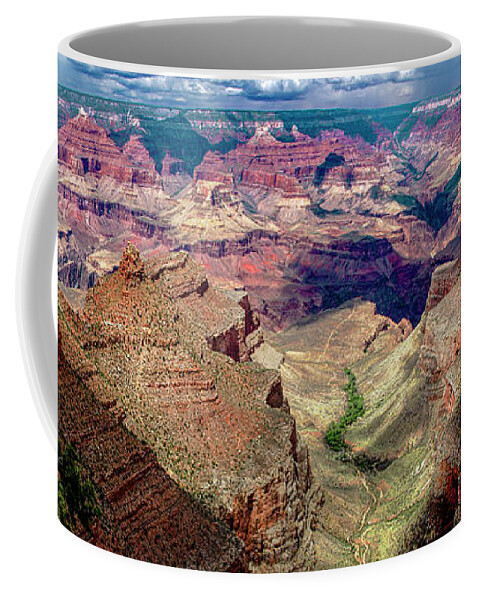 Grand Canyon Coffee Mug featuring the photograph View from the South Rim by Al Judge