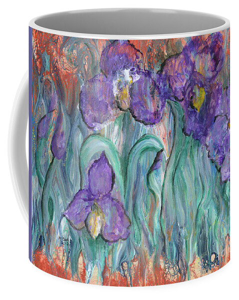 Vincent Coffee Mug featuring the painting Vincent on My Mind by Marlene Book