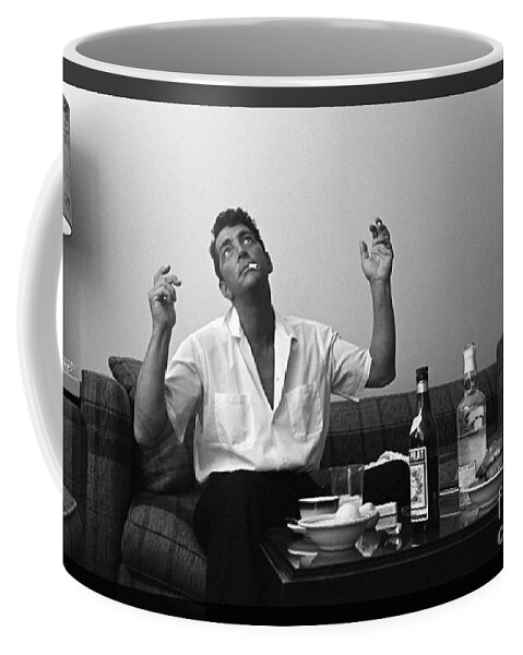 Dean Martin Coffee Mug featuring the photograph Vintage Dino by La Dolce Vita