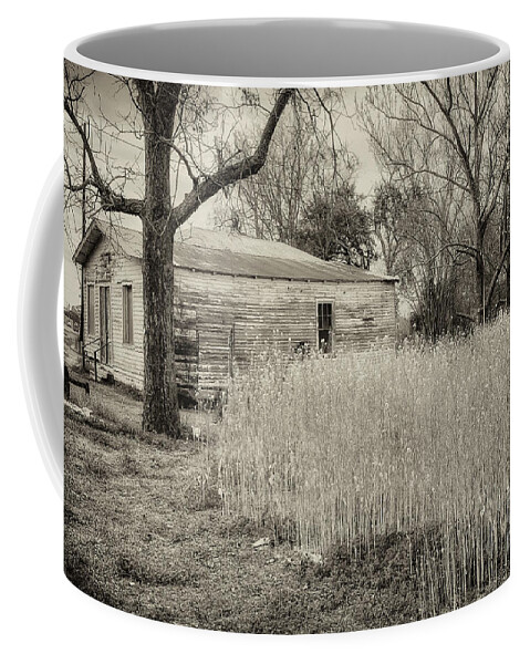 Antique Coffee Mug featuring the photograph Vintage Houses on River Road by Kathleen K Parker