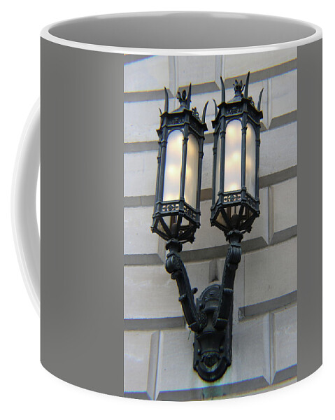 Vintage Coffee Mug featuring the photograph Vintage Lights by Kenneth Pope