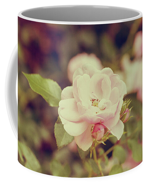 Rose Coffee Mug featuring the photograph Vintage Pink Rose by Tanya C Smith