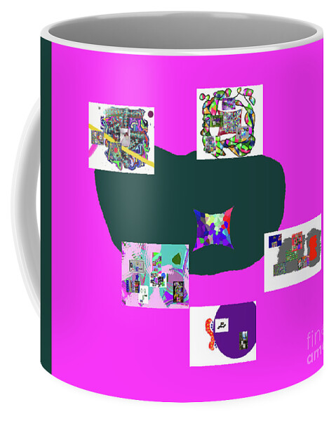  Coffee Mug featuring the digital art Vk519 by Walter Paul Bebirian