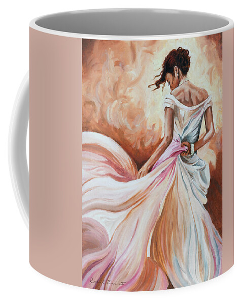 Dancer Coffee Mug featuring the painting Vuelta II by Rachel Emmett