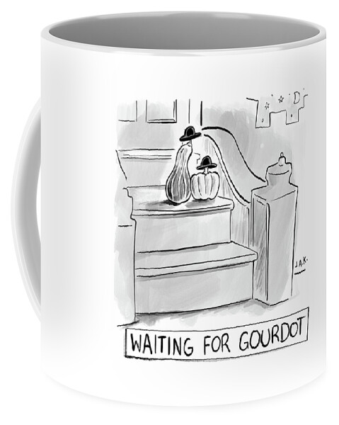 Waiting For Gourdot Coffee Mug