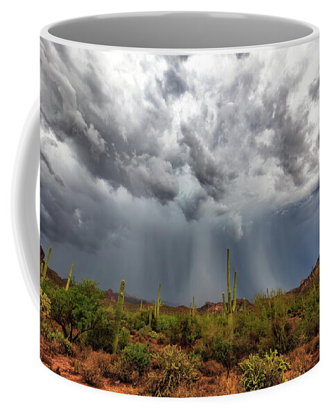 Arizona Coffee Mug featuring the photograph Waiting for Rain by Rick Furmanek