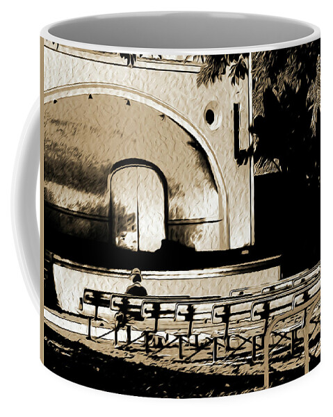 Beckett Coffee Mug featuring the photograph Waiting For Waiting For Godot by Joe Schofield