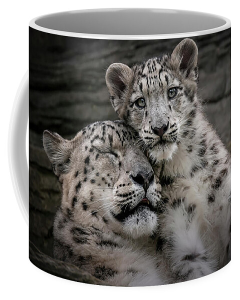 Mother Coffee Mug featuring the photograph Warm Mother's Love by Chris Boulton
