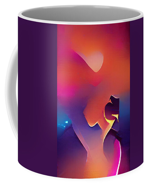  Coffee Mug featuring the digital art Warming by Rod Turner