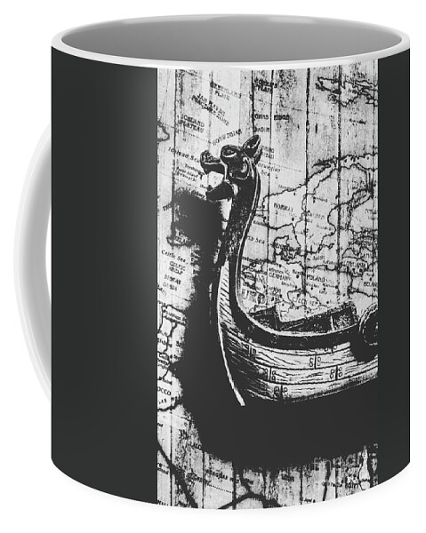 Nordic Coffee Mug featuring the photograph Warrior waterways by Jorgo Photography