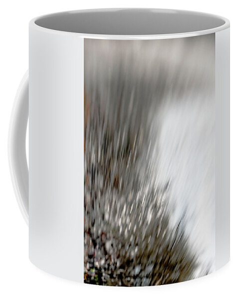 Droplets Coffee Mug featuring the photograph Water Droplets by Alina Oswald