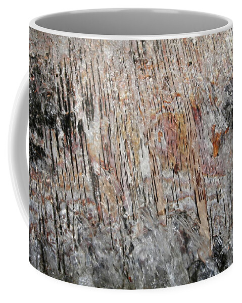 Birch Tree Coffee Mug featuring the photograph Water Flow Birch by Dylan Punke