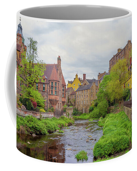 Bucket List Coffee Mug featuring the photograph Water of Leith Dean Village Edinburgh by Scott McGuire