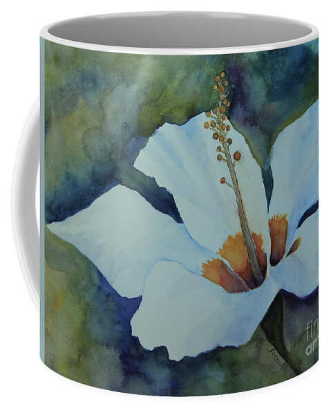 Lily Coffee Mug featuring the painting Watercolor Lily by Jeanette French