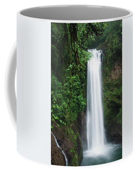 Waterfall Coffee Mug featuring the photograph Waterfall White Magic by Oscar Gutierrez