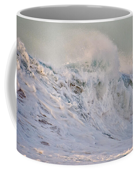 Polihale Beach Coffee Mug featuring the photograph Wave of Creamsicles by Debra Banks