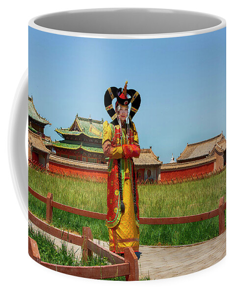 Herders Lifestyle Coffee Mug featuring the photograph Welcome To Mongolia by Bat-Erdene Baasansuren
