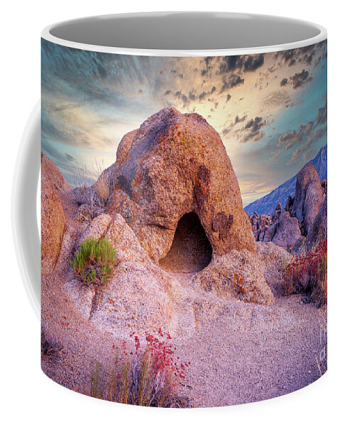 Eastern Sierra Coffee Mug featuring the photograph Where The Hobbits Live by Mimi Ditchie