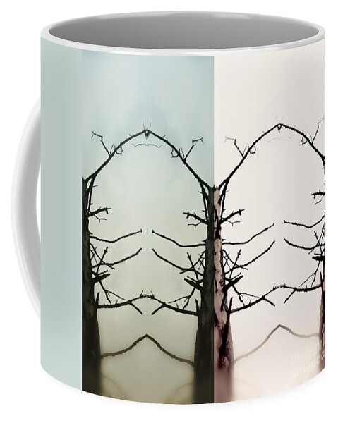 Branches Coffee Mug featuring the digital art Which Way by Alexandra Vusir