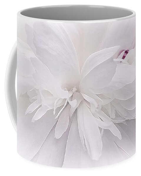 Nature Coffee Mug featuring the photograph White Ballet Slippers update by Darlene Kwiatkowski