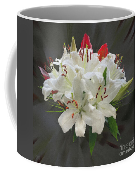 Wedding Coffee Mug featuring the photograph White Bouquet by Brian Watt