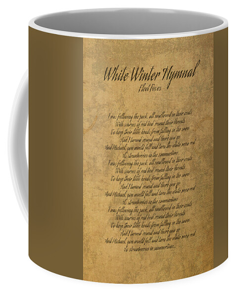 Winter White Mug