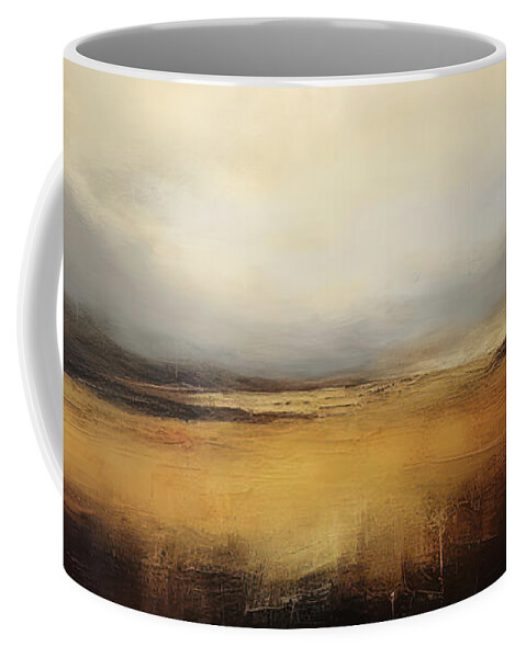 Wide Open Spaces Coffee Mug featuring the painting Wide Open Spaces Desert Dreams 7 by Jai Johnson
