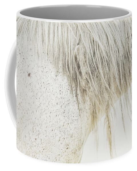 Photographs Coffee Mug featuring the photograph Wild at Heart - Horse Art by Lisa Saint