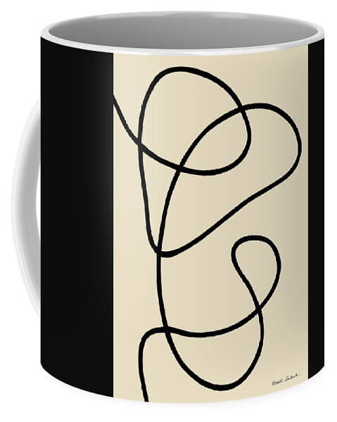 Nikita Coulombe Coffee Mug featuring the painting Wind Up by Nikita Coulombe