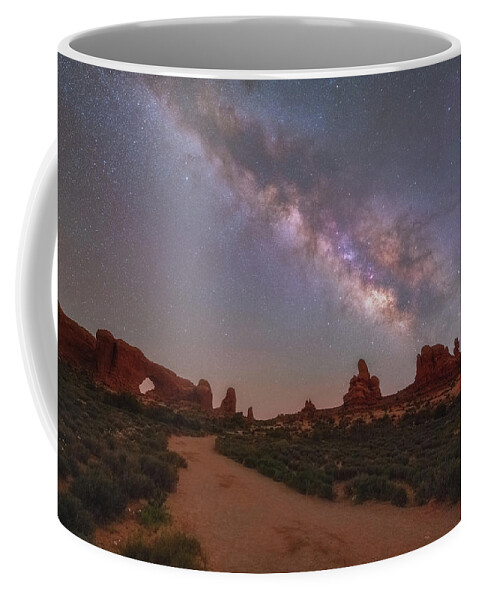 Utah Coffee Mug featuring the photograph Windows Rising by Darren White