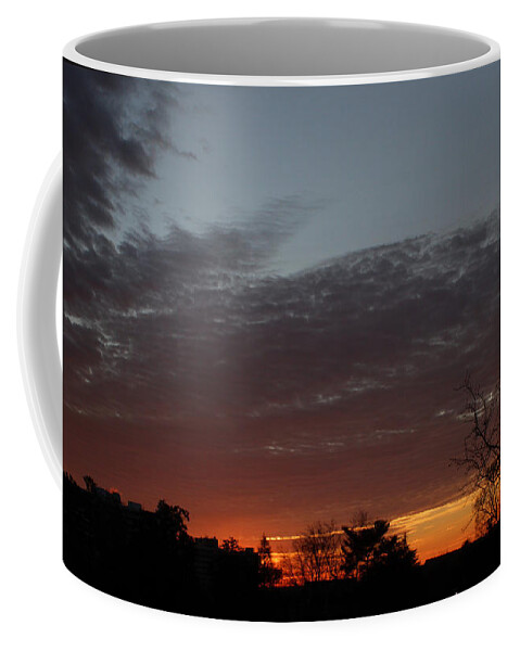 Morning Coffee Mug featuring the photograph Wing of Dawn February17 2021 by Miriam A Kilmer