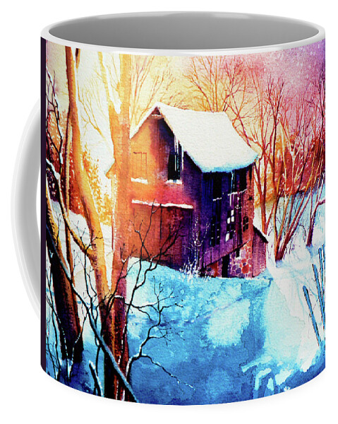 Winter Color Painting Coffee Mug featuring the painting Winter Color by Hanne Lore Koehler