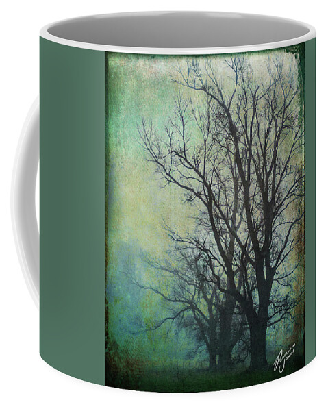 Tree Coffee Mug featuring the photograph Winter Gloom by Roseanne Jones