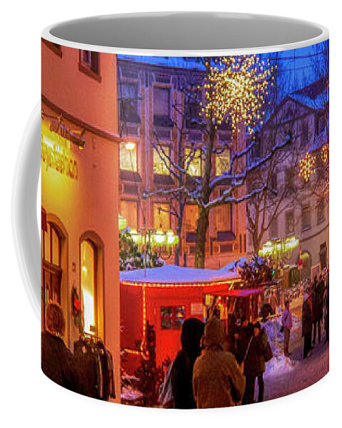 Bamberg Coffee Mug featuring the photograph Winter Holidays in Bamberg by Tatiana Travelways