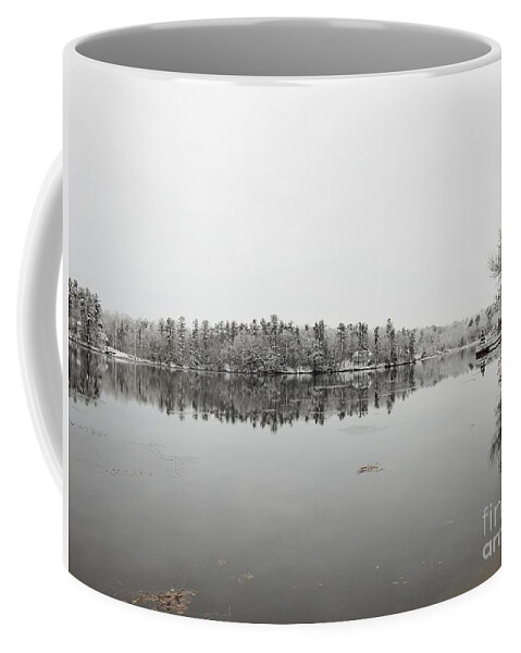 Winter Landscapes Coffee Mug featuring the photograph Winter in New Hampshire by Eunice Miller