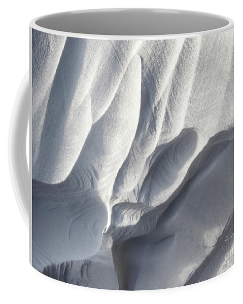 Windy Coffee Mug featuring the photograph Winter Sculpture by Phil Perkins