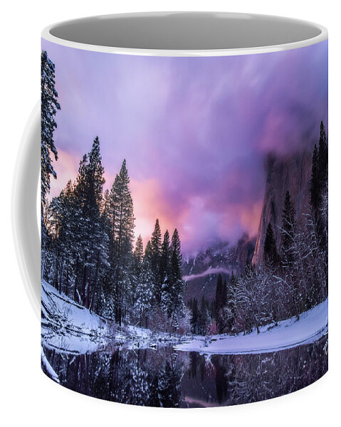  Coffee Mug featuring the photograph Winter Sunset by Vincent Bonafede
