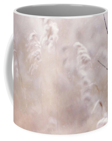 Winter's Keep Coffee Mug featuring the painting Winter's Keep by Susan Maxwell Schmidt