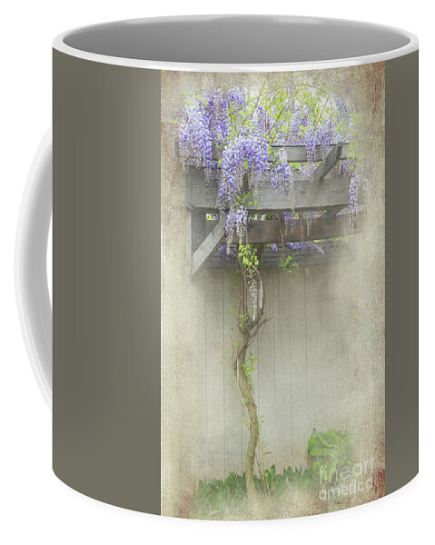Flowers Coffee Mug featuring the photograph Wisteria Tree by Marilyn Cornwell